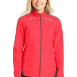 Port Authority Ladies Zephyr Reflective Hit Full Zip Jacket