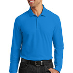 Port Authority Long Sleeve Core Classic Pique Polo