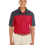 Core 365 Men's Balance Colorblock Performance Piqué Polo