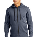 281267CP New Era Tri Blend Fleece Full Zip Hoodie