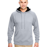 UltraClub Adult Cool & Dry Sport 6oz Hooded Fleece