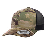6606MC YP Classics® Retro Trucker Multicam® Snapback