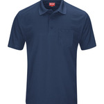 Red Kap Short Sleeve Performance Knit Pocket Polo