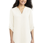Port Authority Ladies 3/4 Sleeve Tunic Blouse
