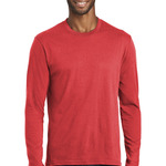 Port & Co Long Sleeve Fan Favorite Blend Tee