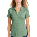 Sport Tek Ladies PosiCharge Tri Blend Wicking Polo