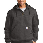 Carhartt Rain Defender Paxton Heavyweight Hooded Zip Mock Sweatshirt