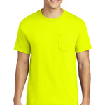 371637CP Gildan Heavy Cotton 100% Cotton Pocket T Shirt