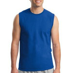 Gildan Ultra Cotton Sleeveless T Shirt White