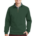 Jerzees Super Sweats NuBlend 1/4 Zip Sweatshirt w/ Cadet Collar
