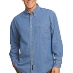 Port & Company Long Sleeve Value Denim Shirt