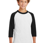 Sport Tek Youth Colorblock Raglan Jersey