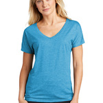 Sport Tek Ladies PosiCharge Tri Blend Wicking Dolman Tee