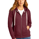 446592CP District Women's Re Fleece Full Zip Hoodie