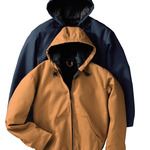 JD20 Blended Duck Zip-Front Hooded Jacket