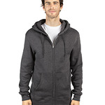 Threadfast Unisex Ultimate Fleece Full-Zip Hooded Sweatshirt