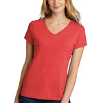 375676CP Port & Co Ladies Tri Blend V-Neck Tee