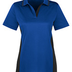 378949CP Harriton Ladies' Flash Snag Protection Plus IL Colorblock Polo