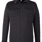J America Adult Quilted Jersey Shirt Jacket