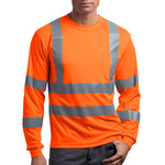 CornerStone Ansi 107 Class 3 Long Sleeve Snag Resistant Reflective T Shirt