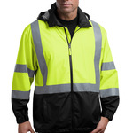 153607CP CornerStone ANSI 107 Class 3 Safety Windbreaker