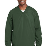 Sport Tek V-Neck Raglan Wind Shirt