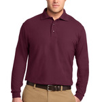 Port Authority Long Sleeve Silk Touch Polo