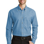 Port Authority Long Sleeve Denim Shirt