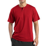 Sport Tek Short Sleeve Henley