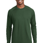 307952CP Sport Tek Dry Zone Long Sleeve Raglan T Shirt