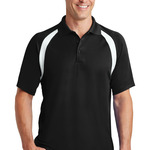 Sport-Tek Dry Zone Colorblock Raglan Polo