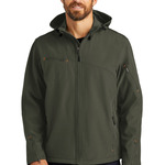 Port Authority Textured Hooded Soft Shell Jacket