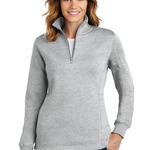 Sport Tek Ladies 1/4 Zip Sweatshirt