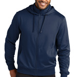 F814 Smooth Fleece Hooded Jacket