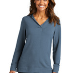 LK826 Ladies Microterry Pullover Hoodie