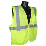 Radians SV2Z Economy Type R Class 2 Solid Safety Vest with Zipper